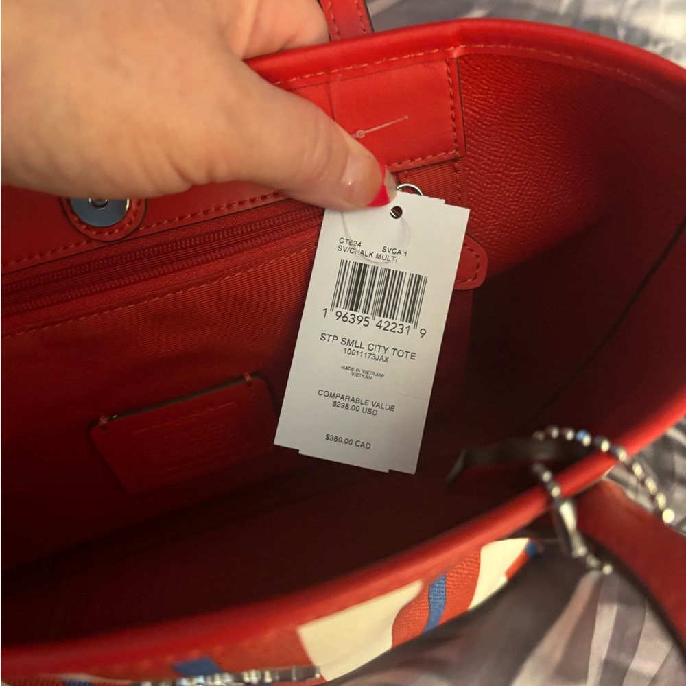 New with tags Coach Mini Tote